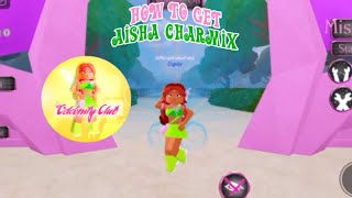 HOW TO GET AISHA CHARMIX  Celebrity Club  Winx Club Roblox 💖 [upl. by Assadah]