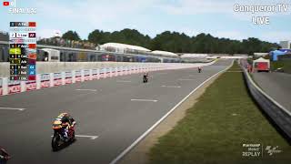 Race Moto2 Sachsenring GermanGP 2024 [upl. by Neelyam]