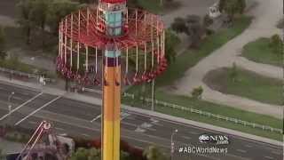 Amusement Park Ride Goes Awry  ABC World News Tonight  ABC News [upl. by Siram]