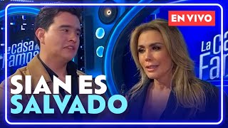 EN VIVO Reacciones a la SALVACIÓN de SIAN LaCasaDeLosFamososMX [upl. by Akirdnuhs]