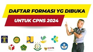 CEK ‼️DAFTAR INSTANSI MEMBUKA CPNS 2024 [upl. by Pearman]