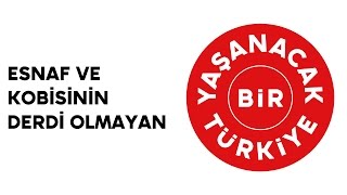 Esnaf ve KOBİ’sinin sorunları olmayan bir Türkiye [upl. by Adla]