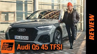 Audi Q5 Sportback im Test 2021 🖤 Endlich darf ich ihn fahren Fahrbericht  Review  45 TFSI [upl. by Eerdna]