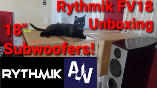 Rythmik FV18 Subwoofer Unboxing [upl. by Rehpetsirhc]