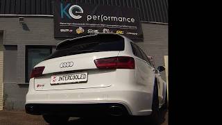 Audi RS6 C7 Milltek Auspuff exhaust ECE Version 40 TFSI [upl. by Rubbico]