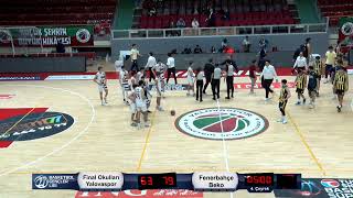 Final Okulları Yalovaspor  Fenerbahçe Beko BGL 6Hafta [upl. by Htebarual]