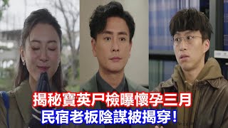 《法證先鋒6》：揭秘寶英尸檢曝懷孕三月，民宿老板陰謀被揭穿！大結局寶英回歸生子，范佩清被判10年，余星柏劇中最慘！ [upl. by Gladi]