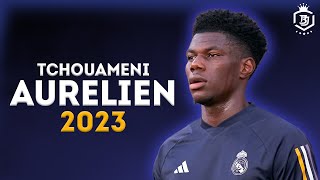 Aurelien Tchouameni 2023  Magic Skills Tackles Goals amp Assists  HD [upl. by Noswal]