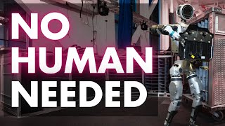 Fully Autonomous Atlas Boston Dynamics Humanoid Robot Boasts Impressive New AI Capabilities [upl. by Zacharie953]