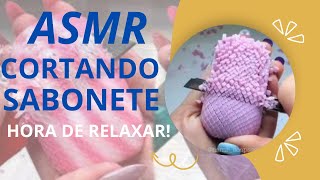 quotASMR Sabonetes Artesanais Cortes Perfeitos e Sons Relaxantesquot [upl. by Odrarebe]