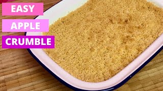 Easy Apple Crumble Recipe UK [upl. by Lynda]