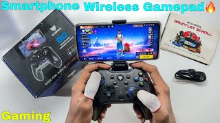 EVOFOX GO smartphone wireless gamepad unboxing and gaming full setup [upl. by Anelhtak]