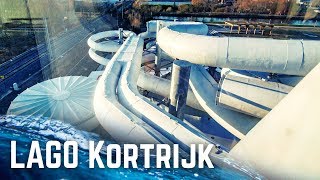 All Water Slides at LAGO Kortrijk Weide GoPro POV [upl. by Jared]