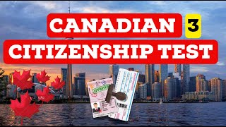 PASS Your Canadian Citizenship Test 2024 with These Exam Practice Questions [upl. by Arzed]