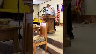 Wes Tischer Sunday September 15 2024 El Dara Christian Church El Dara Illinois [upl. by Akkeber]