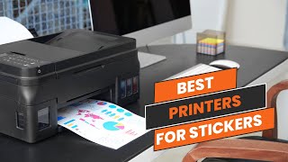 5 Best Printer for Stickers 2024 [upl. by Ahsenet]