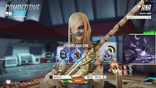 21K HEALS TOP 500 ANA GALE INSANE ANA GAMEPLAY OVERWATCH 2 SEASON 1 [upl. by Buskirk315]