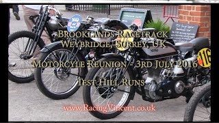 Brooklands Motorcycle Day 3rd July 2016 [upl. by Gearalt]