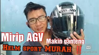 REVIEW HELM NJS ZX1  GANTENG MAKS ‼️‼️‼️ [upl. by Baxie400]