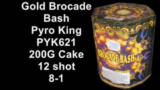 Gold Brocade Bash PYK621 [upl. by Queenie176]