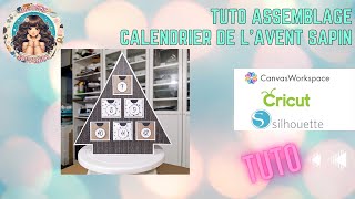 TUTO MONTAGE CALENDRIER SAPIN [upl. by Riella]