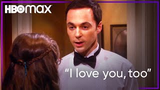 The Big Bang Theory  Sheldon Tells Amy He Loves Her  HBO Max [upl. by Liakim266]