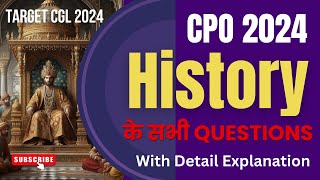 SSC CGL 2024  CPO 2024 History Solutions  MTS 2024  rrbntpc  cglgk  Previous Year Question [upl. by Broderick]