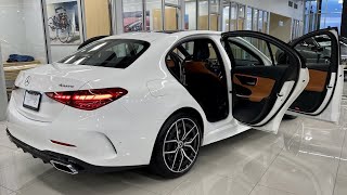 2023 MercedesBenz CClass C 300 Sedan Walkaround — Interior Exterior Sound [upl. by Raynor]