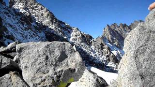 Sierra Nevada Middle Palisade Clyde Peak Climbing Attempt [upl. by Yblehs]