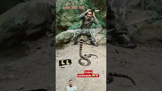 🔥Cobra commando vs cobra 🐍🇮🇳 indian Soldier short video [upl. by Ennoira]