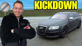 GRUND für die gescheiterte Probefahrt des billigsten Audi RS6 gefunden läuft er jetzt [upl. by Gassman]