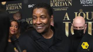 Denzel Washington Says He Never Heard Of Snowfall Star Damson Idris quotNo Disrespect Dancinquot [upl. by Aiekram]