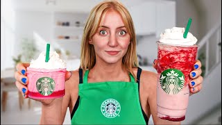 I Made EVERY Starbucks Drink into SLIME [upl. by Hadihahs288]