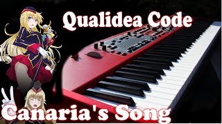 Qualidea Code  Canarias Song  Time to go クオリディア・コード OST Episode 1 and 3 Piano Cover Full [upl. by Margreta580]