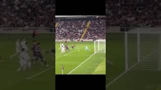 Pablo Torre heading goal vs Sevilla fc vs Barcelona15 laliga torre 2024 [upl. by O'Doneven]