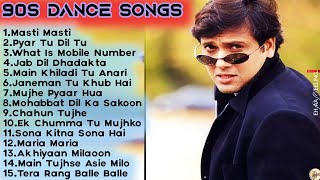 90s Dance Hits SongsTop 15 SongsBollywood Hits [upl. by Akinuahs]