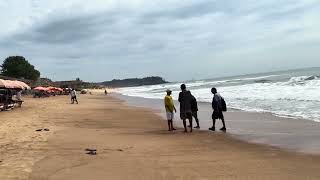 Candolim Beach Goabeach candolim goa vacation viralvideo trending youtube fun family hut [upl. by Audi]