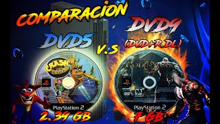 PS2 Comparación entre un DVD5 con un DVD9 DVDR DL ¿Se leen diferente ps2 nostalgia tiktok [upl. by Dillon]