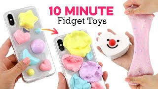 10 Minute DIYs To Make When Youre Bored satisfying fidgets [upl. by Rebmyt]