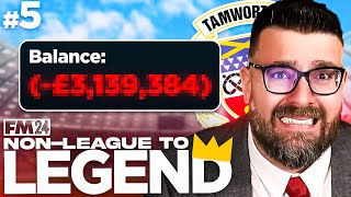 CANT AFFORD CONTRACT RENEWALS  Part 5  TAMWORTH  NonLeague to Legend FM24 [upl. by Garland]