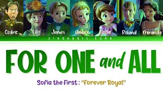 For One and All  Color Coded Lyrics  Sofia the First quotForever Royalquot  Zietastic Zone👑 [upl. by Jedediah651]