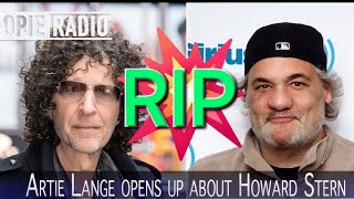 Artie Lange RIP Howard Stern show [upl. by Hcra631]