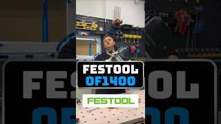 NAJLEPSZA FREZARKA NA ŚWIECIE Festool OF 1400 tools diy festool workshoptools [upl. by Algy]