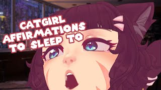 Catgirl Gives You Comfy ASMR Affirmations [upl. by Hogarth389]