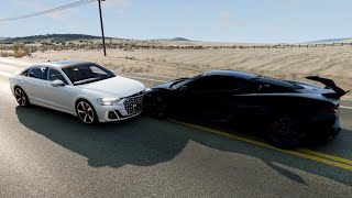 Realistic Car Crashes EP 9  BeamNGDrive [upl. by Duster192]