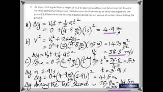 Finals Review Part 1 of 4 College Physics [upl. by Knutson]