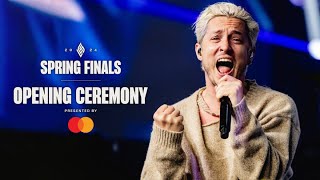 RISE like youve never heard it  2024 LCS Spring Finals Opening Ceremony Presented by Mastercard [upl. by Anthiathia968]