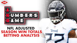 NFL Adjusted Season Win Totals Analysis With Gill Alexander amp Kelley Bydlon [upl. by Diana]