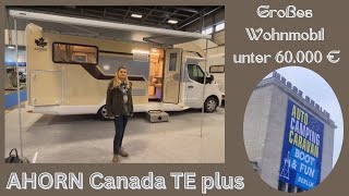 AHORN CANADA TE  GÜNSTIGES FULLGFK WOHNMOBIL MIT EINZELBETTEN [upl. by Onafets]