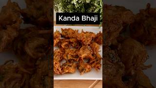 KANDA BHAJI  Onion Pakora recipe  Crispy Onion Bhaji  Super Crispy [upl. by Sert]